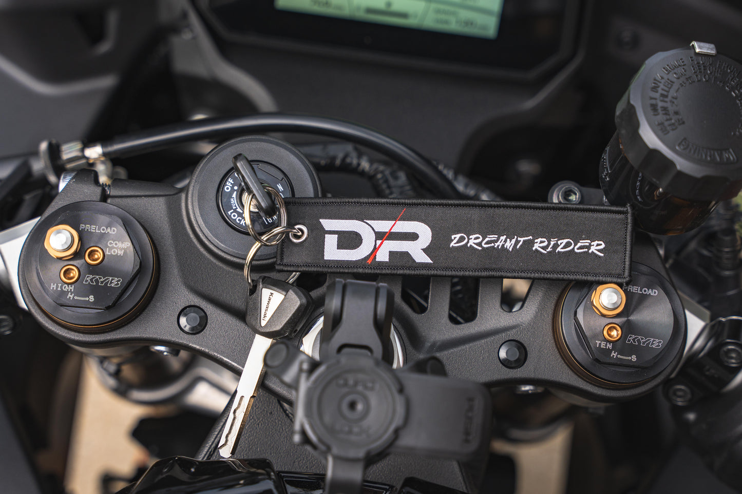 "DR" Dreamt Rider Keytag