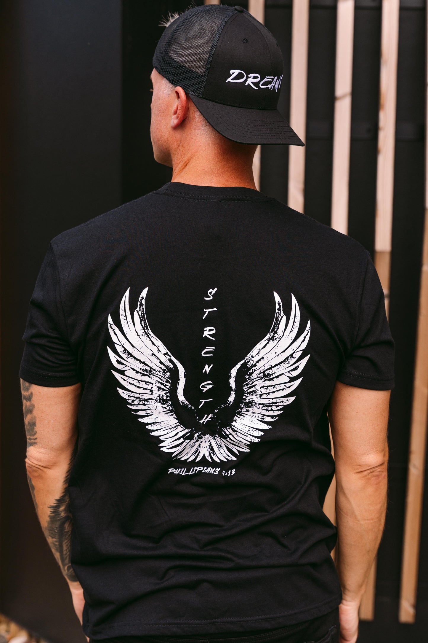 "Strength" Angel Wing Tee