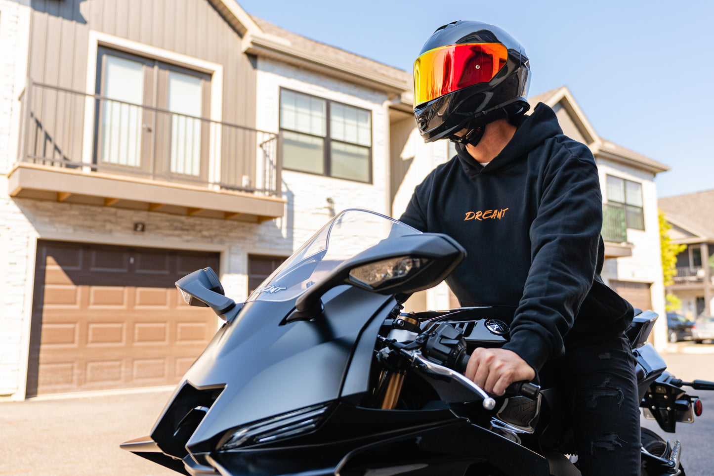 "Eternal Light" Futuristic Hoodie